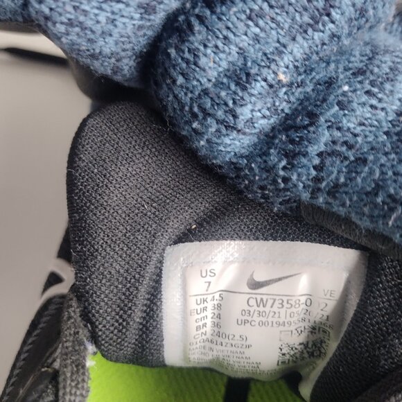 Nike Women’s Black Air Zoom Pegasus 38 Running Shoes Sneakers CW7358-002 Size 7 - Picture 7 of 7